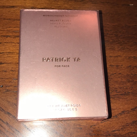 ✨ PATRICK TA BEAUTY Monochrome Moment Velvet Blush in She’s Adorable brand new - Picture 4 of 4